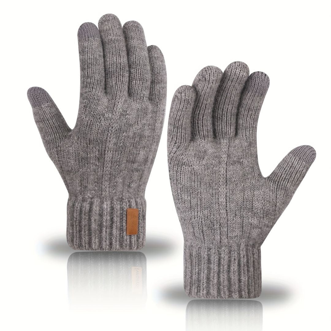 Unisex Alpaca Winter Gloves with Touchscreen – Warm and Comfortable