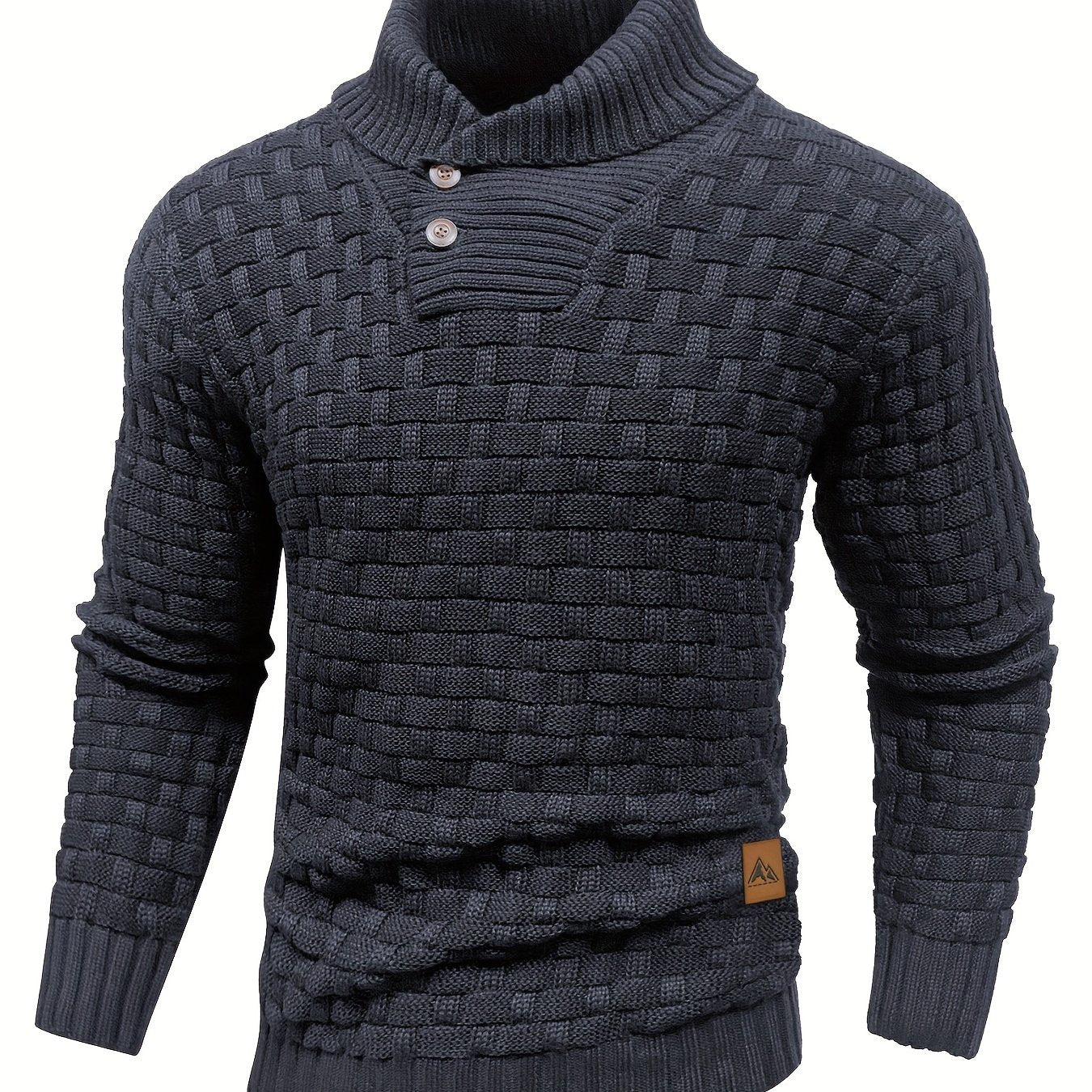 Waffle Knit Sweater – Soft, Stretchy & Lightweight