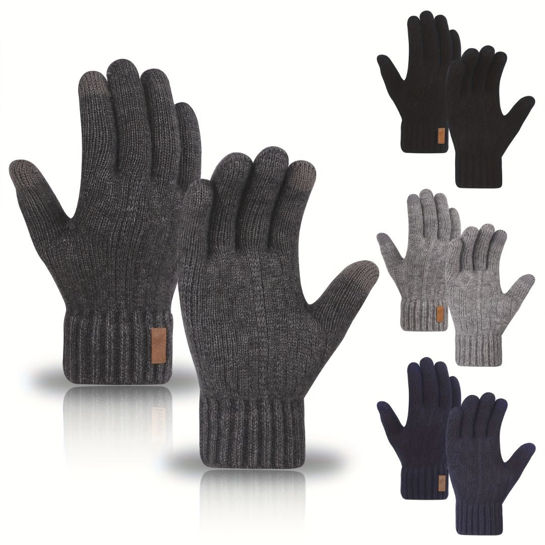 Unisex Alpaca Winter Gloves with Touchscreen – Warm and Comfortable
