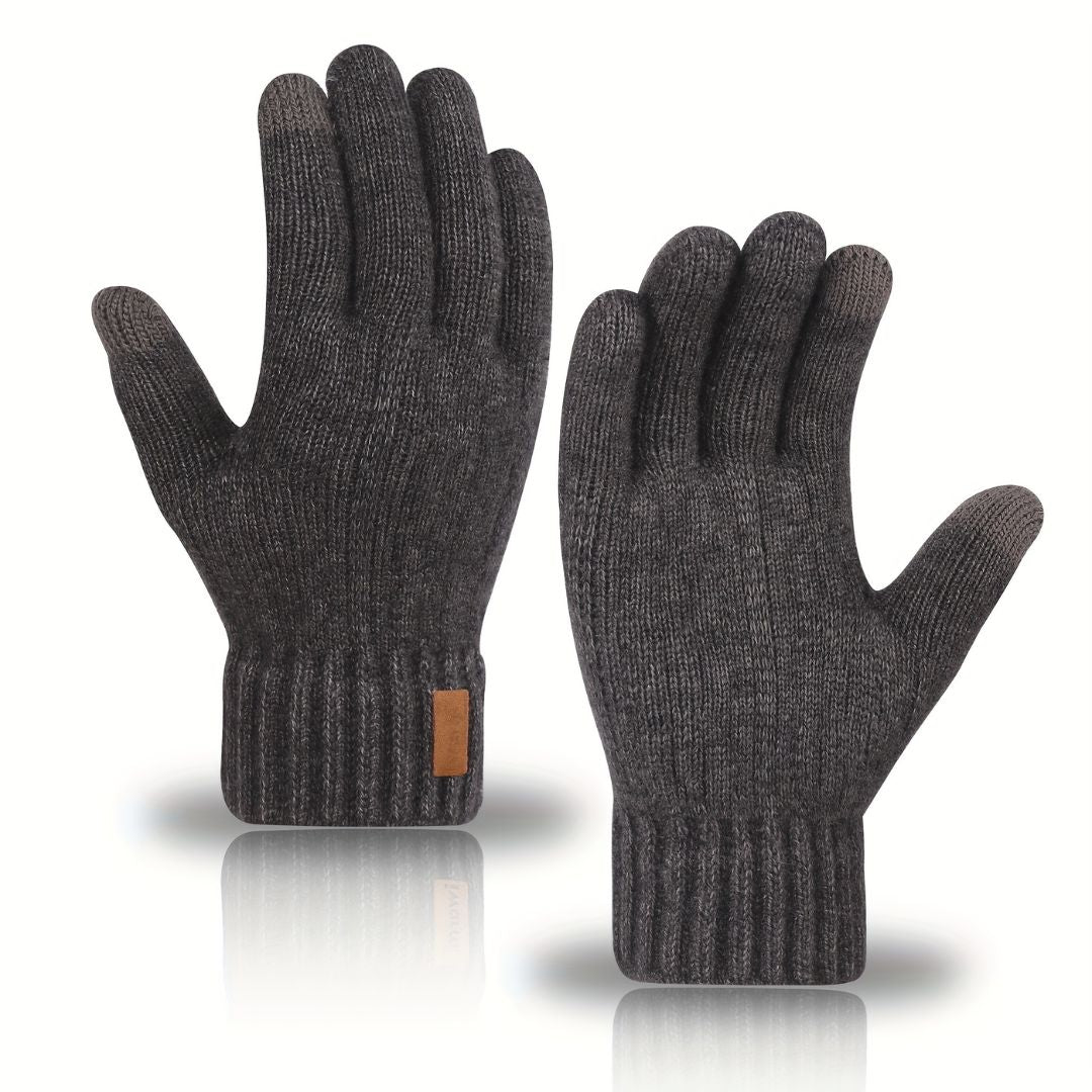Unisex Alpaca Winter Gloves with Touchscreen – Warm and Comfortable