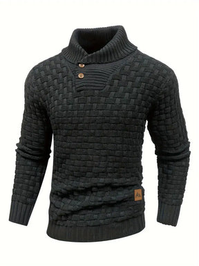 Waffle Knit Sweater – Soft, Stretchy & Lightweight