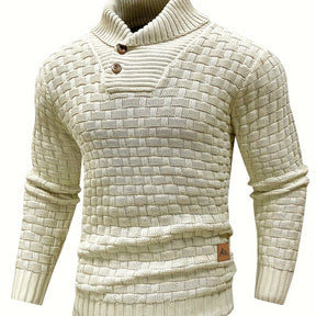 Waffle Knit Sweater – Soft, Stretchy & Lightweight