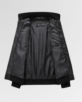 Trendy Double-Zip Hooded Jacket – Faux Leather Biker Coat with Fur Trim