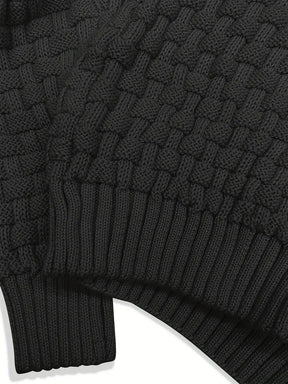 Waffle Knit Sweater – Soft, Stretchy & Lightweight
