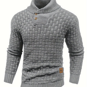 Waffle Knit Sweater – Soft, Stretchy & Lightweight