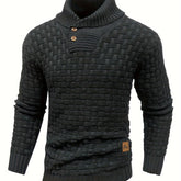 Waffle Knit Sweater – Soft, Stretchy & Lightweight