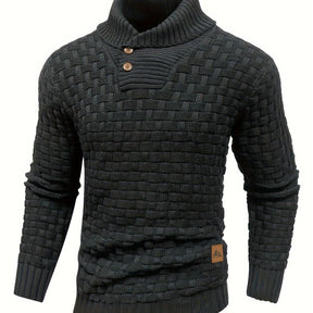 Waffle Knit Sweater – Soft, Stretchy & Lightweight