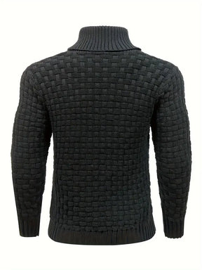 Waffle Knit Sweater – Soft, Stretchy & Lightweight