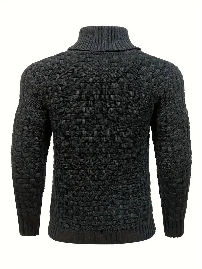 Waffle Knit Sweater – Soft, Stretchy & Lightweight