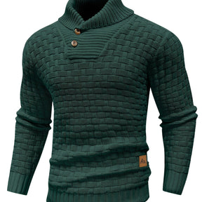 Waffle Knit Sweater – Soft, Stretchy & Lightweight
